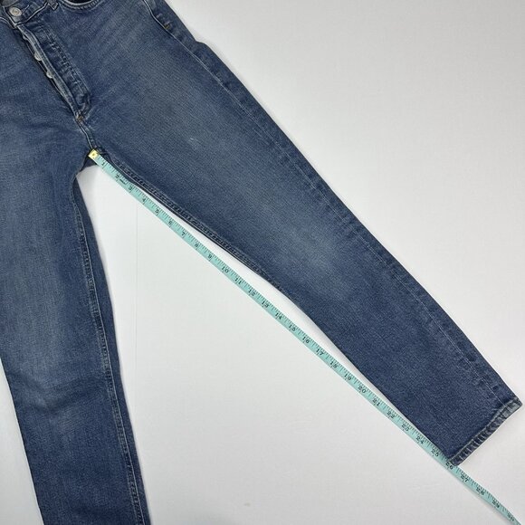 AGOLDE Women's Blue NICO High Rise Button-Fly Designer Jean W26/L26.25 - Picture 11 of 13